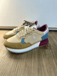 Sneakers US POLO Sacha camel
