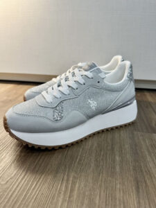 Sneakers US POLO SILVER