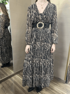 Vestito MIMI'-MUA' leopardato