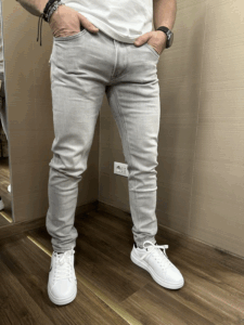 Jeans skinny GIANNI LUPO grigio chiaro