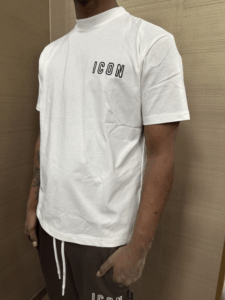 T-shirt ICON logo ricamato