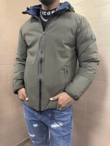 Piumino double face GIANNI LUPO militare