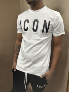 T-shirt ICON con logo centrale