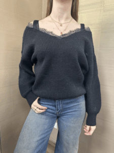 Maglia MOLLY BRACKEN spalle nude