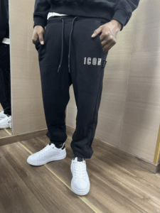 Pantatuta ICON logo ricamato nero