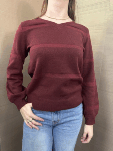 Maglia MARKUP scollo V lurex