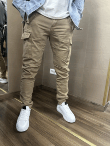 Pantalone cargo GIANNI LUPO beige