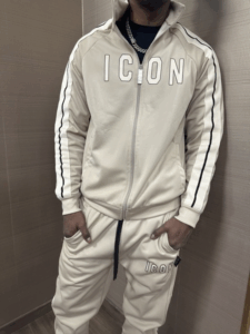 Felpa acetata ICON beige