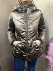 Piumino MIMI'-MUA' coffee