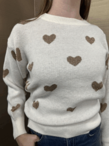 Maglia cuori MOLLY BRACKEN