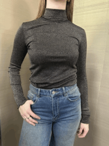 Lupetto lurex moro MOLLY BRACKEN