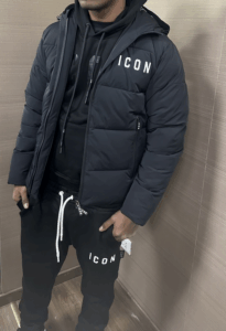 Piumino ICON logo retro