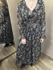 Vestito fantasia floreale MOLLY BRACKEN