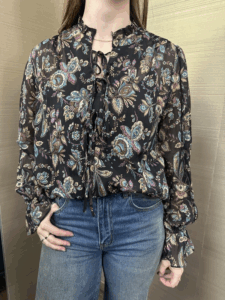 Camicia MOLLY BRACKEN damascata