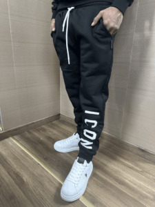 Pantatuta con logo icon verticale nero