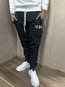 Pantatuta ICON nero con logo piccolo