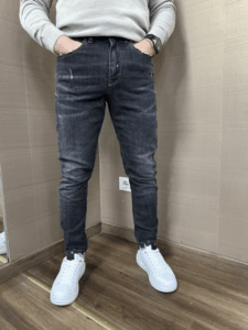 Jeans DISPLAJ kron grigio