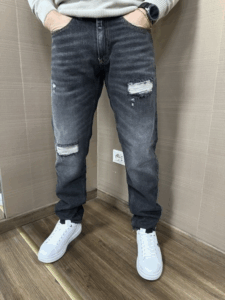 Jeans DISPLAJ cube nero