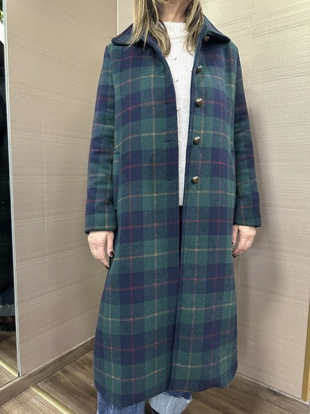 Cappotto a quadri ICONIC