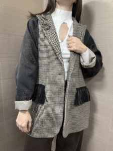 Giacca jacquard SUSY MIX