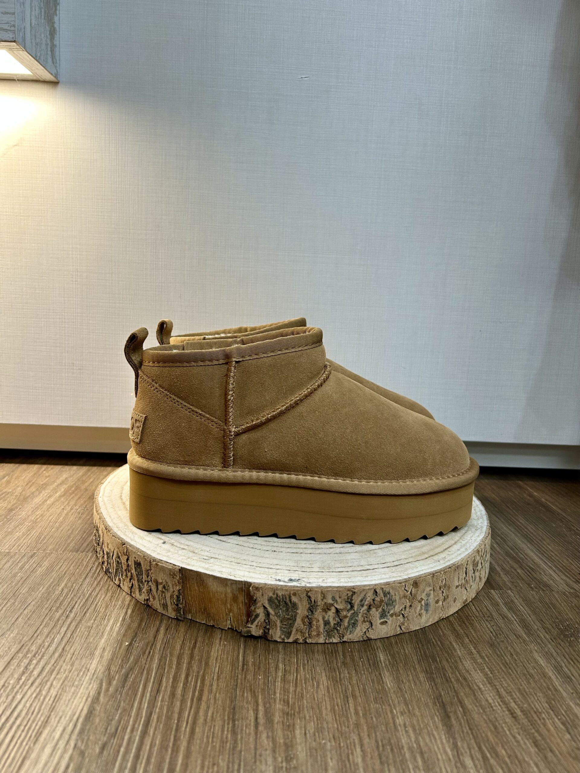 Boots platform COLORS OF CALIFORNIA tan