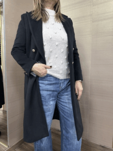 Cappotto AKE' con bottoni dorati