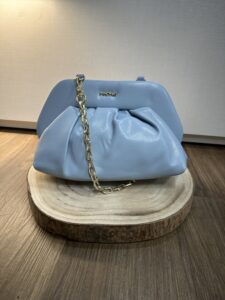 Borsa a clutch bombata MIMI'-MUA'